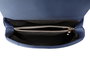 Lucky Bees Bolso de Hombro Azul en Piel de Polivinilo